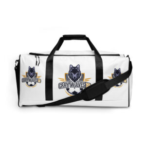 all over print duffle bag white front ccaaecd