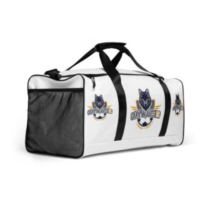 all over print duffle bag white right front ccaa