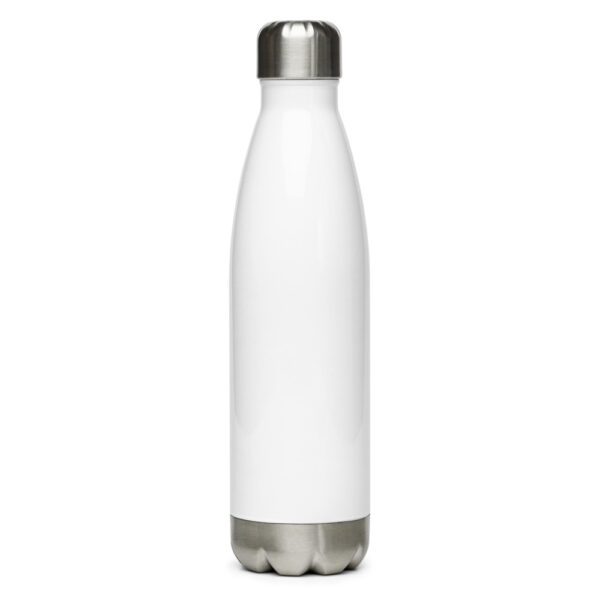 stainless steel water bottle white oz back ccaad